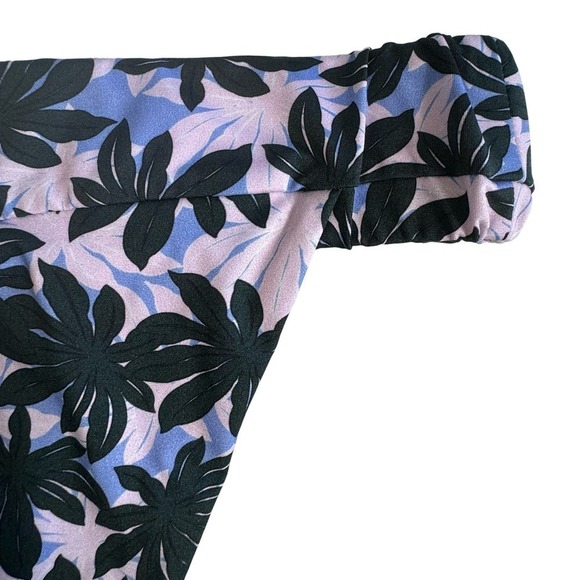 Alexandra Miro Bikini‎ Two Piece Swimsuit Tropical Print Blue Pink Sz M NEW - Picture 5 of 8